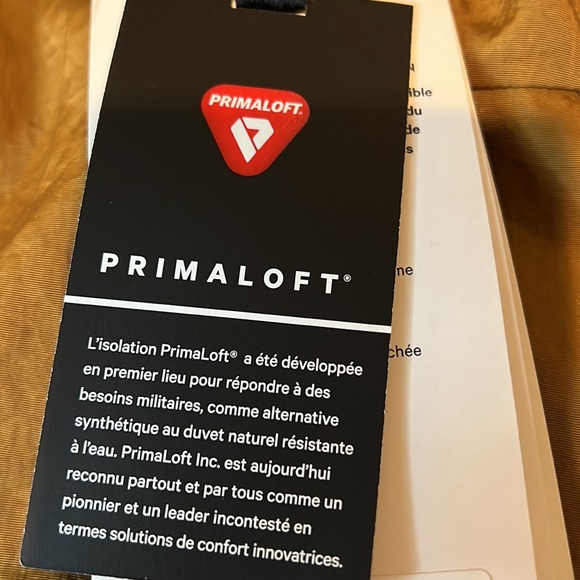 Lululemon non Stop reversible Bomber Jacket. NWT size 8. Sandy Dune Brown color - Picture 8 of 9